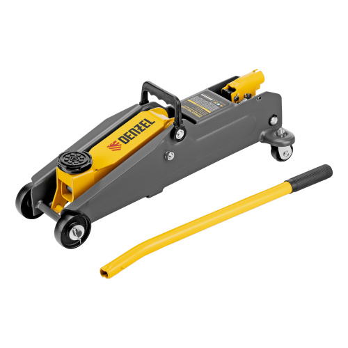 Домкрат гидравлический подкатной, 2 т, 135-385 мм Denzel по ценам производителя в Москве с доставкой по всей России