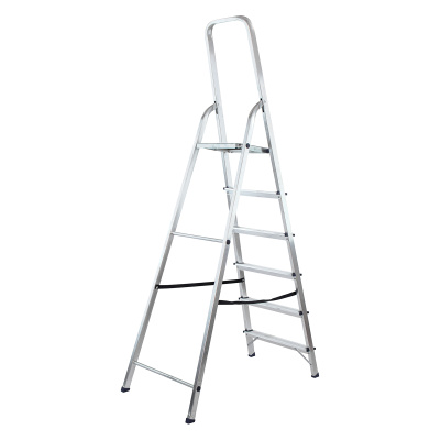 Стремянка усиленная, 6 ступеней, алюминиевая, MTX по ценам производителя в Москве с доставкой по всей России