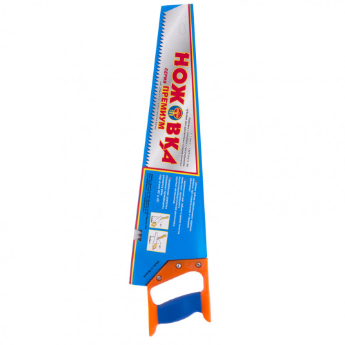 Ножовка по дереву, 500 мм, шаг зубьев 8 мм, пластиковая рукоятка по ценам производителя в Москве с доставкой по всей России