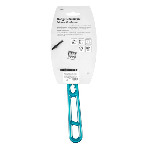 Ключ разводной 250 мм, CrV, облегченный Gross по ценам производителя в Москве с доставкой по всей России