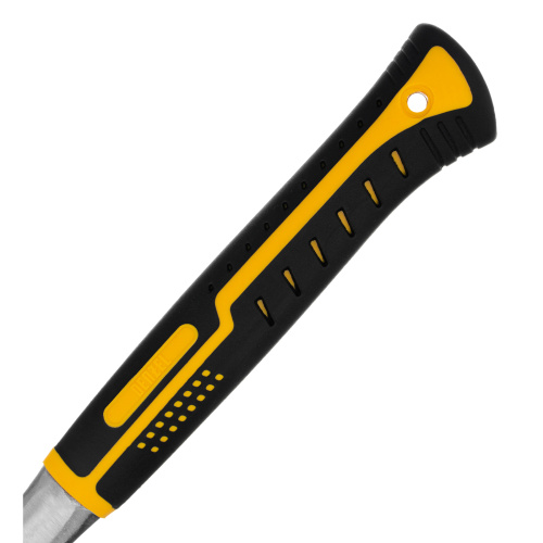 Молоток слесарный 800 г, цельнометаллический, двухкомпонентная рукоятка Denzel по ценам производителя в Москве с доставкой по всей России