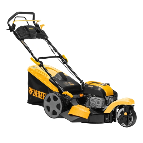 Бензиновая газонокосилка GLT-460SP-T, Trike 149 см3, 46 см, привод, панель, 60л Denzel по ценам производителя в Москве с доставкой по всей России