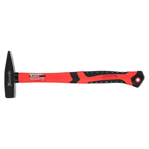 Молоток слесарный, 200 г, фибергласовая обрезиненная рукоятка Matrix по ценам производителя в Москве с доставкой по всей России