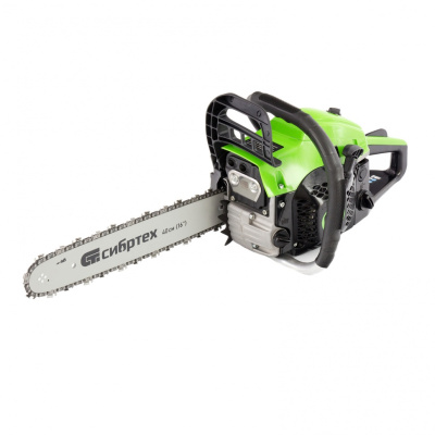 Пила цепная бензиновая ПЦБ-4540, шина 40 см, 45 см3, 2.9 л.с, шаг 0.325, паз 1.5 мм, 64 звена Сибртех купить в Москве с доставкой по всей России | ProtosMarket.ru