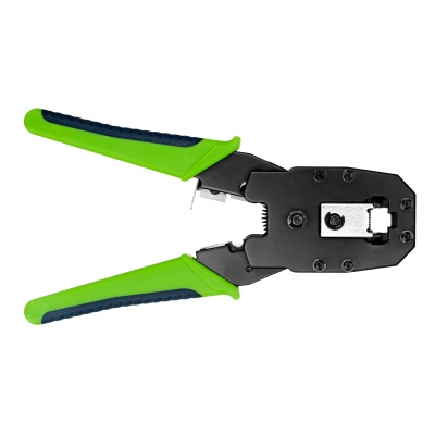 Клещи для обжима телефонных и компьютерных клемм 4P, 6P, 8P, функция обрезания проводов Сибртех по ценам производителя в Москве с доставкой по всей России