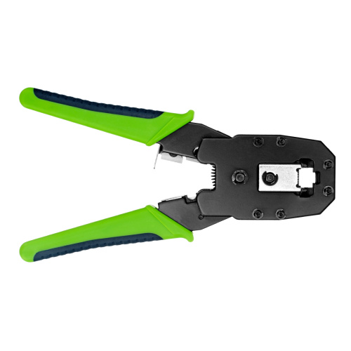 Клещи для обжима телефонных и компьютерных клемм 4P, 6P, 8P, функция обрезания проводов Сибртех по ценам производителя в Москве с доставкой по всей России