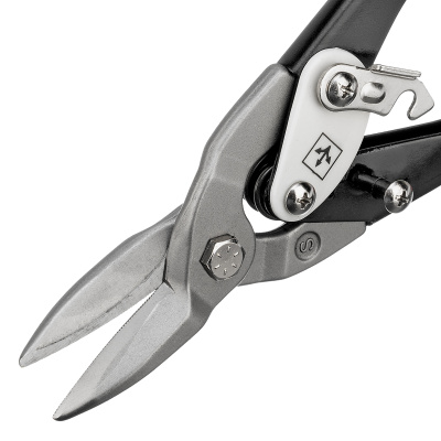 Ножницы по металлу, 250 мм, прямой рез, сталь CRMO, двухкомпонентные рукоятки, PRO Matrix по ценам производителя в Москве с доставкой по всей России