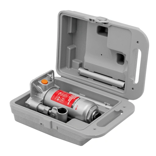 Домкрат гидравлический бутылочный, 3 т, h подъема 178-343 мм, в пластиковом кейсе Matrix по ценам производителя в Москве с доставкой по всей России