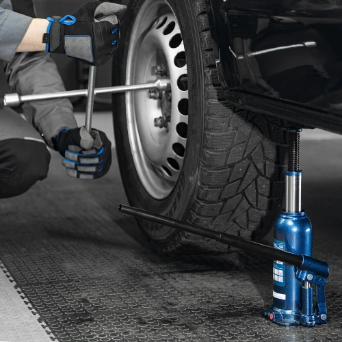 Домкрат гидравлический бутылочный, 5 т, h подъема 207-404 мм Stels по ценам производителя в Москве с доставкой по всей России