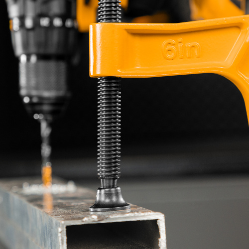 Струбцина G-образная, усиленная, 150 мм Denzel по ценам производителя в Москве с доставкой по всей России