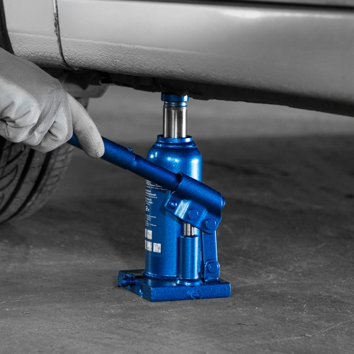 Домкрат гидравлический бутылочный телескопический, 2 т, H подъема 170-380 мм Stels по ценам производителя в Москве с доставкой по всей России