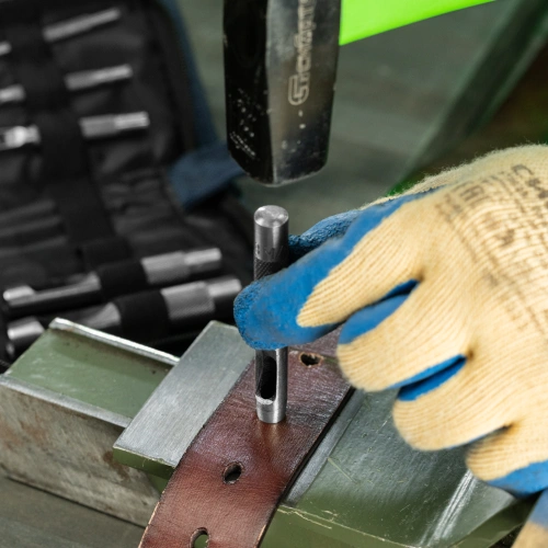 Набор пробойников для кожи 3 4 6 8 10 12.5 мм, 6 шт, чехол Сибртех по ценам производителя в Москве с доставкой по всей России