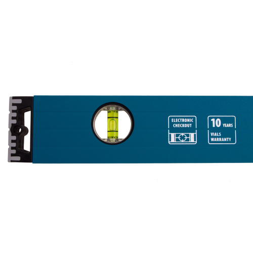 Уровень алюминиевый, 1000 мм, усиленный с ударопрочными заглушками, рукоятки, 3 глазка Gross по ценам производителя в Москве с доставкой по всей России