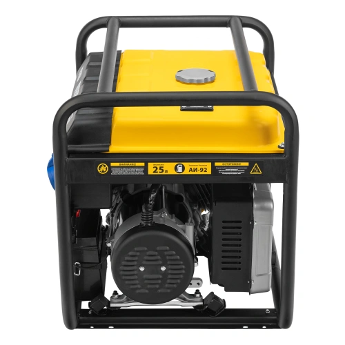 Генератор бензиновый PS 70 EA, 7.0 кВт, 230 В, 25 л, коннектор автоматики, электростартер Denzel по ценам производителя в Москве с доставкой по всей России