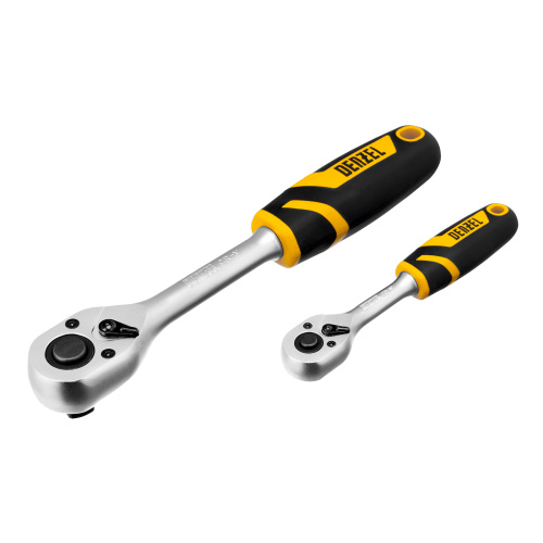 Набор инструментов, 1/2", 1/4", CrV, S2, пластиковый кейс, 109 предметов Denzel по ценам производителя в Москве с доставкой по всей России