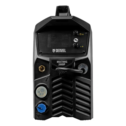 Аппарат инвертор. полуавтомат. сварки MultiMIG-200DP Synergy Double Pulse, 200 А, ПВ 80% Denzel по ценам производителя в Москве с доставкой по всей России