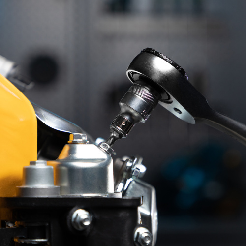 Набор торцевых головок, трещотка 120 зубьев, 1/2", 1/4", CrV, 41 предмет Gross по ценам производителя в Москве с доставкой по всей России