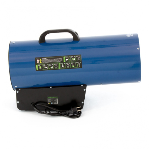 Газовая тепловая пушка СТГ-50, 50 кВт, 1400 м3/ч, пропан-бутан Сибртех по ценам производителя в Москве с доставкой по всей России