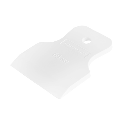 Шпатель, белая резина, 60 мм Сибртех по ценам производителя в Москве с доставкой по всей России