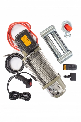 Лебедка автомобильная электрическая 7620кг  28м 24В TOR SEC16800 по ценам производителя в Москве с доставкой по всей России