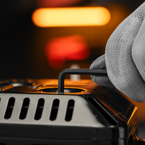 Набор ключей имбусовых HEX, 1.5-10 мм, CrV, 10 шт, оксидированные, на кольце Sparta по ценам производителя в Москве с доставкой по всей России