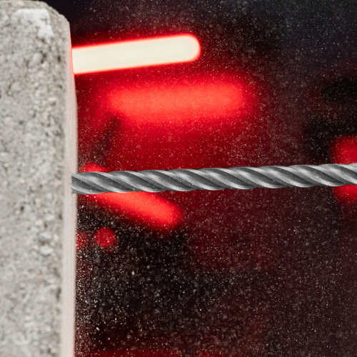 Бур по бетону, 12 x 400 мм, SDS PLUS c крестовой пластиной MATRIX по ценам производителя в Москве с доставкой по всей России