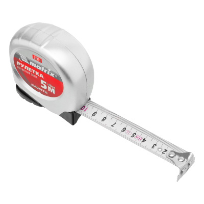 Рулетка Magnetic,5 м х 19 мм,магнитный зацеп Matrix по ценам производителя в Москве с доставкой по всей России