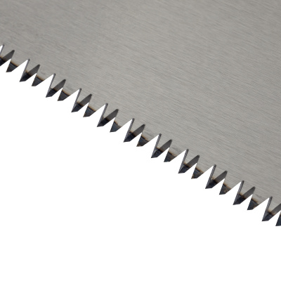 Ножовка по дереву, 400 мм, 9 TPI, зуб 3D, двухкомпонентная рукоятка Denzel по ценам производителя в Москве с доставкой по всей России