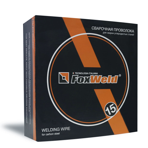 Проволока сварочная Св.08Г2С полированная (ан. ER70S-6) Foxweld д. 1,2мм, D300, 15 кг (Россия) купить в Москве с доставкой по всей России | ProtosMarket.ru