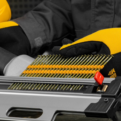 Гвозди для пнев. нейлера (крашен.) длина - 90 мм, диам. - 3,05 мм, 2000 шт. Denzel по ценам производителя в Москве с доставкой по всей России