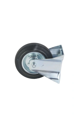 Колесо неповоротное усиленное резина FRC 63 160 мм по ценам производителя в Москве с доставкой по всей России