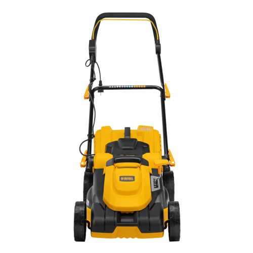 Газонокосилка электрическая GM-1800, 1800 Вт, шир. 38 см, 6 уров., травосб. 40 л. Denzel по ценам производителя в Москве с доставкой по всей России
