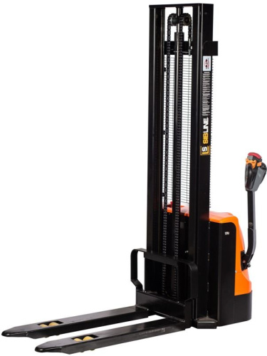 Штабелер электрический самоходный 1,2 т-3,5м Вилы: 1150 , Гелевая АКБ, CL1235J SIBLINE по ценам производителя в Москве с доставкой по всей России