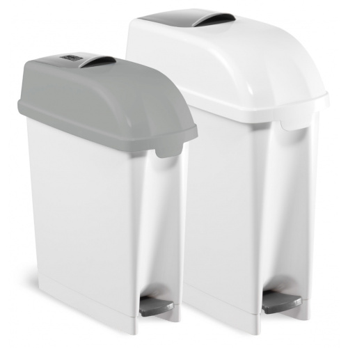 Контейнер Filmop Desy с педалью и креплением для установки на стену (белый, 17 литров) купить в Москве с доставкой по всей России | ProtosMarket.ru