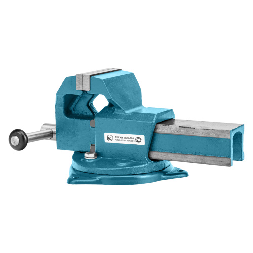 Тиски слесарные, 100 мм, поворотные (Глазов) по ценам производителя в Москве с доставкой по всей России