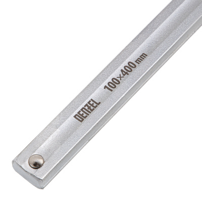 Струбцина F-образная, 100x400мм, кованая Denzel по ценам производителя в Москве с доставкой по всей России