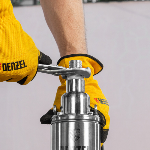 Скважинный насос DWS-4-100, винтовой, диаметр 4", 800 Вт, 1700 л/ч, напор 100 м Denzel по ценам производителя в Москве с доставкой по всей России