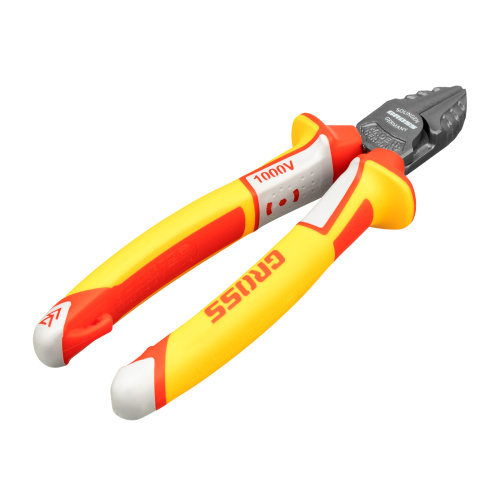 Бокорезы, диэлектрические рукоятки, до 1000 В, трехкомпонентные рукоятки, 180 мм Gross по ценам производителя в Москве с доставкой по всей России