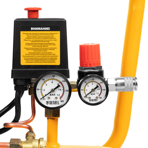 Компрессор воздушный DK1800/50, Х-PRO 1.8 кВт, 280л/мин, 50л Denzel по ценам производителя в Москве с доставкой по всей России