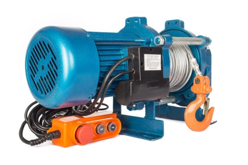 Лебедка электрическая  500 кг  30 м с канатом 220 В TOR KCD (T) по ценам производителя в Москве с доставкой по всей России