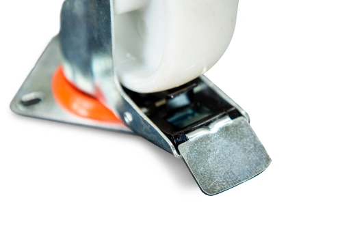 Колесо поворотное полипропилен SRCnb 55 125 мм с тормозом (N) по ценам производителя в Москве с доставкой по всей России