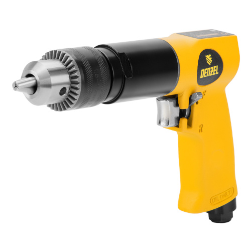 Пневматическая дрель PD500, 500 об/мин, 114 л/мин, 13 мм Denzel по ценам производителя в Москве с доставкой по всей России