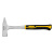 Молоток слесарный 800 г, цельнометаллический, двухкомпонентная рукоятка Denzel по ценам производителя в Москве с доставкой по всей России