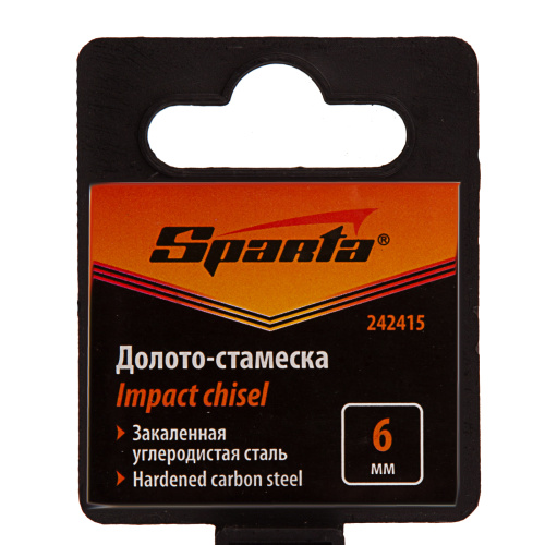 Долото-стамеска 6 мм, деревянная рукоятка Sparta по ценам производителя в Москве с доставкой по всей России