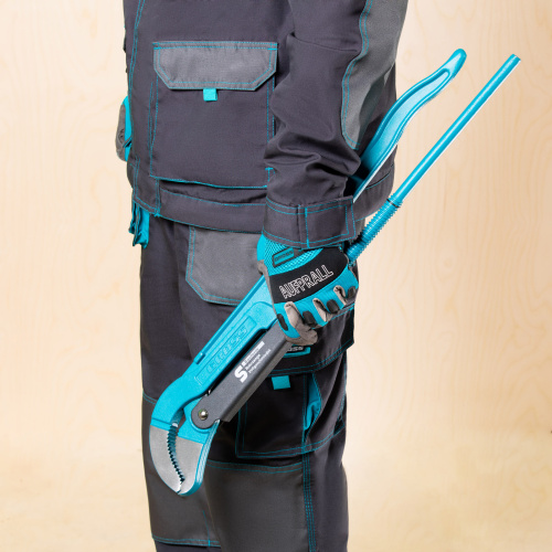 Ключ трубный рычажный 3, №4, цельнокованый, CrV, тип "S" Gross по ценам производителя в Москве с доставкой по всей России