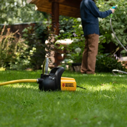 Садовый поверхностный насос GP 600, 600 Вт, 3000 л/ч, подъем 35 м, пластик Denzel по ценам производителя в Москве с доставкой по всей России