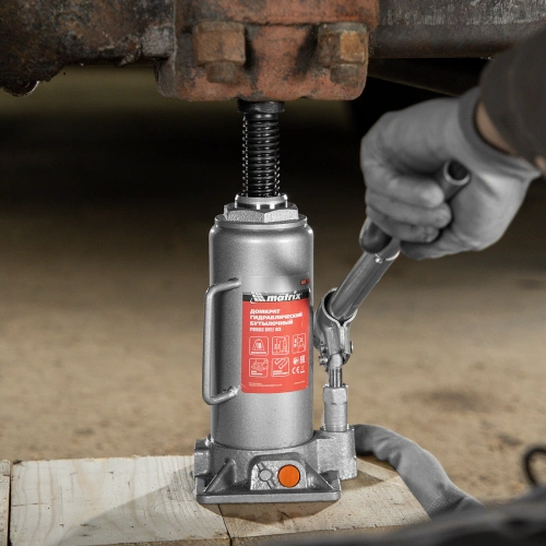 Домкрат гидравлический бутылочный, 10 т, h подъема 230-460 мм Matrix по ценам производителя в Москве с доставкой по всей России