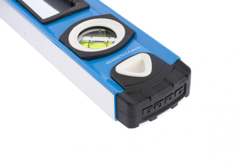 Уровень алюминиевый, двуручный, 800 мм, профиль 1,6 мм, фрезеров, ударопрочные заглушки, 3 глазка Барс по ценам производителя в Москве с доставкой по всей России