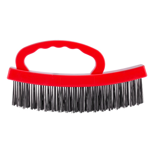 Щетка зачистная четырехрядная, плоская, пластиковая с рукояткой Matrix по ценам производителя в Москве с доставкой по всей России