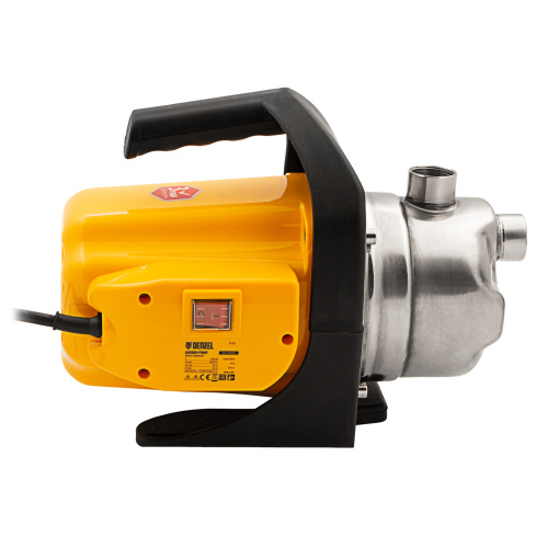 Садовый поверхностный насос GP 1000Х, 1000 Вт, 3500 л/ч, подъем 44 м, нержавейка Denzel по ценам производителя в Москве с доставкой по всей России